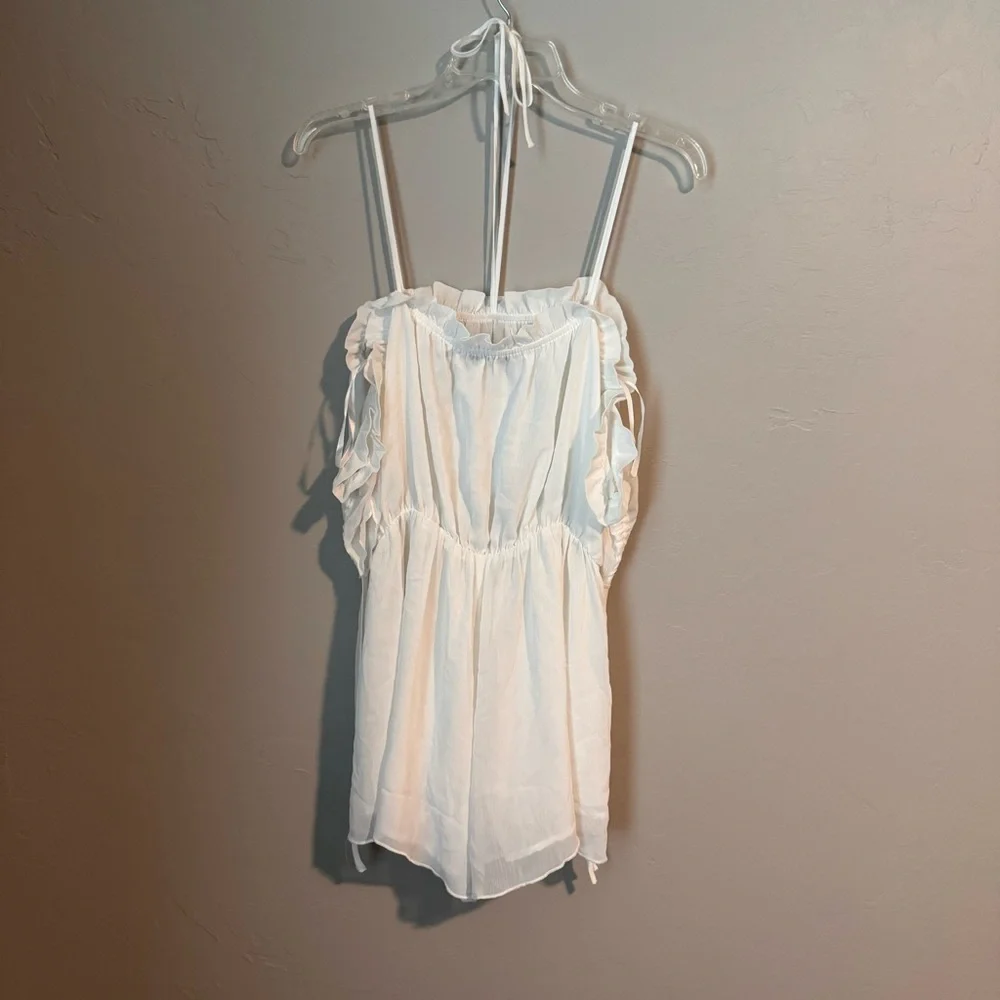 House of Harlow 1960 REVOLVE Garnier Romper Romantic Wedding Bride Bachelorette - Picture 9 of 11